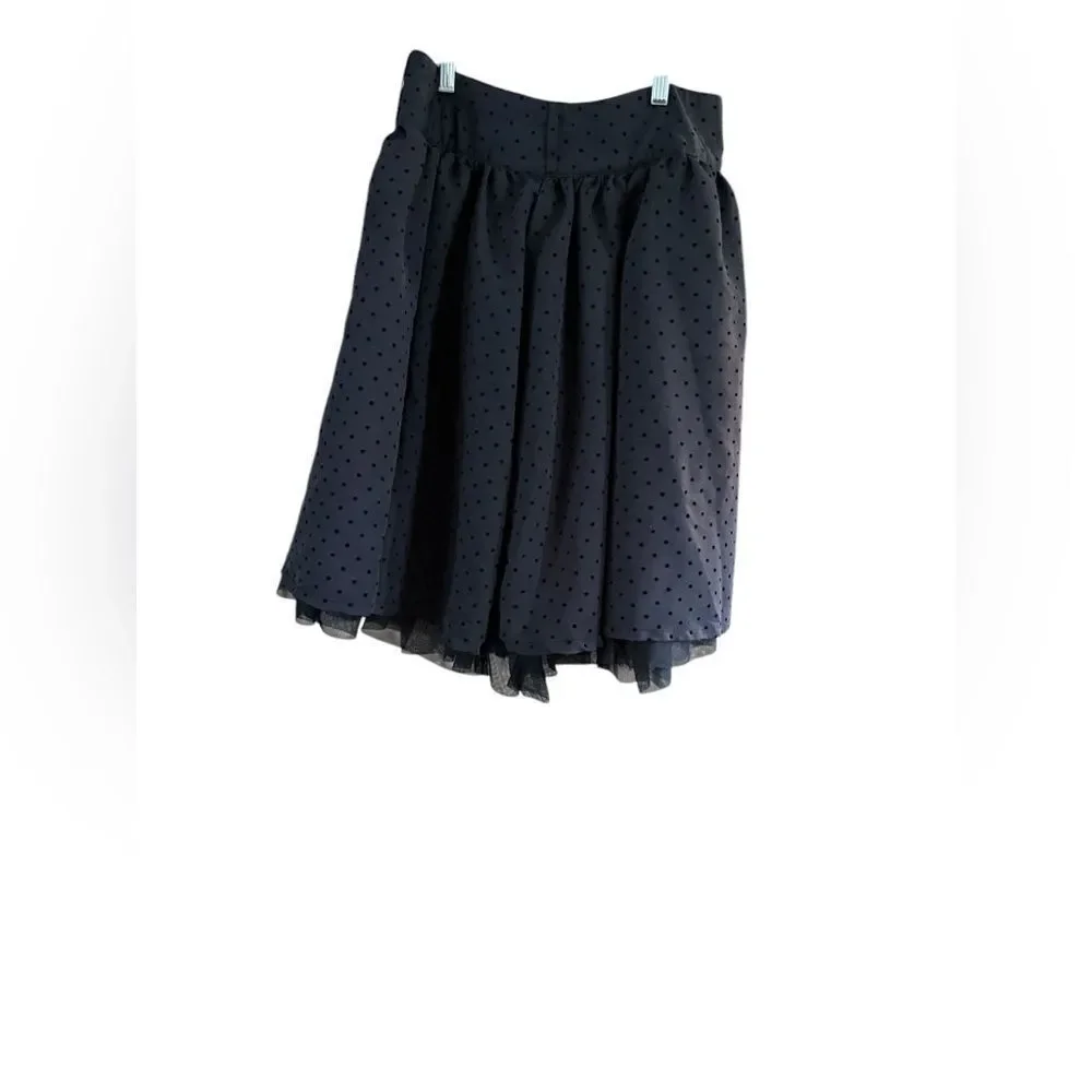 Childrens Place Size 14 Black Adjustable Skirt
